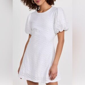 New Free People Apricot Rose Mini Dress